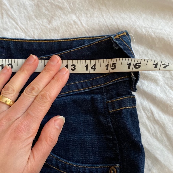 Hudson Jeans Bootcut Blue Denim Elastan Flaps 28 - Picture 11 of 14